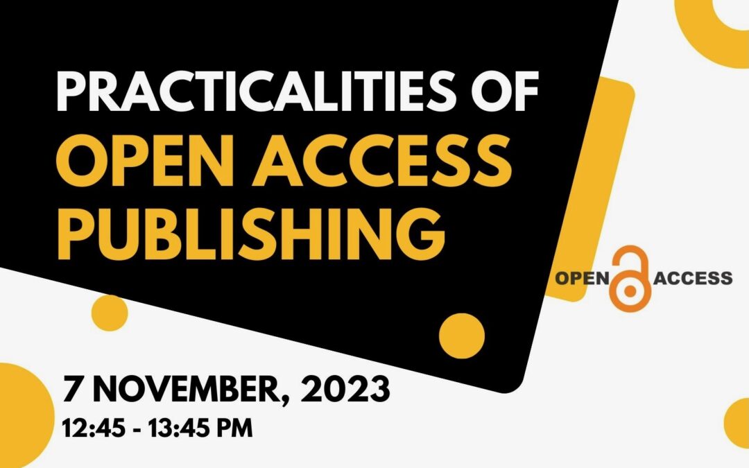 Practicalities of Open Access Publishing