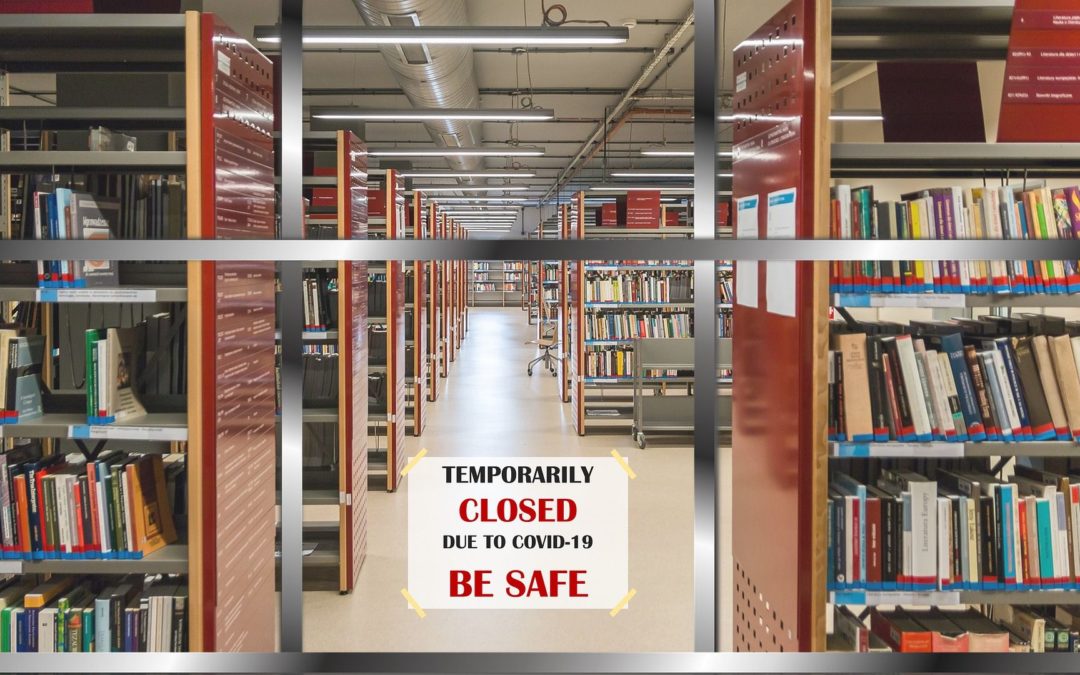 Library Reading Halls closed