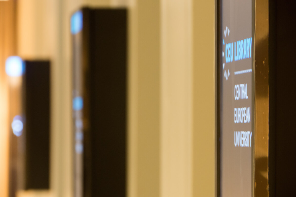 library signs