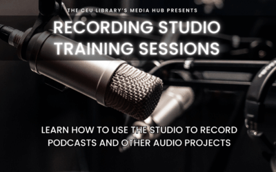 Audio Recording Studio Training Sessions